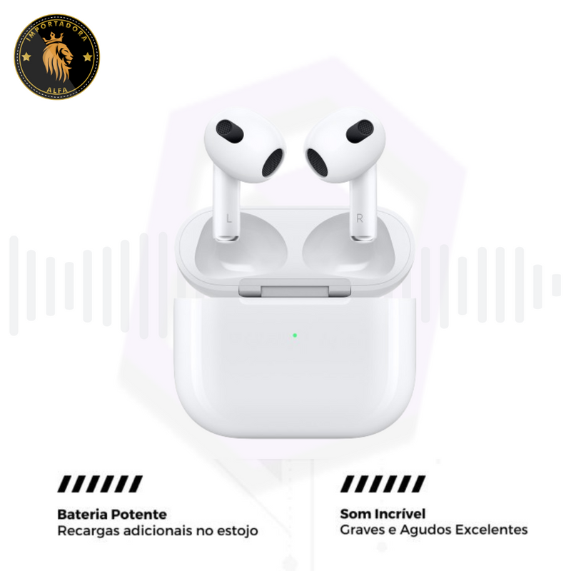 Fone Airpods 3ª Geração Premium