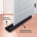 Kit 3 Veda Porta Proteção Protetor de Porta Rolinho Duplo 80cm Comprimento