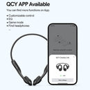 QCY Crossky Link Fones De Ouvido De Condução Aérea V5.3 Bluetooth IPX6 À Prova D'água Esportivos De Proteção Auditiva
