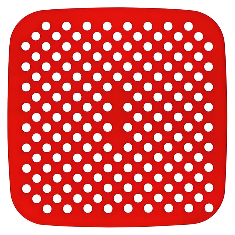 Kit Proteção em Silicone Para Airfriyer 19x19cm Vermelho - Mori